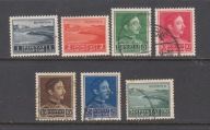 ALBANIA Mi 217-223 PROWINCJE z 1930