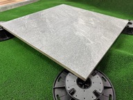 Gruby gres tarasowy 60x60x2 cm płyta 20mm na wsporniki taras balkon grafit