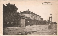 DWORZEC KOLEJOWY -RAWA RUSKA -UKRAINA -feldpost