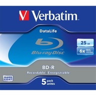 Płyta Blu-ray Verbatim BD-R 25 GB 5 szt.