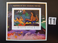 Malarstwo , impresjonizm , P. Gauguin , Manama MNH cięty