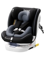 Fotelik Samochodowy i-Size 360° Obrotowy 40-150cm 0-36kg ISOFIX - BLACK