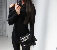 %%% 159 euro %%% GIL SANTUCCI bluzka / tunika NERO r.S/M