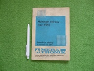 MULTIMETR CYFROWY V545 INSTRUKCJA OBSŁUGI I SERWISU