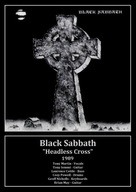 Plakat A3 - Black Sabbath Headless Cross 1989