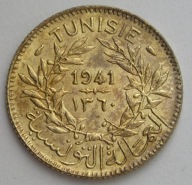 Tunezja 1 frank 1941