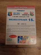 Odra Wodzisław Śląski - Legia Warszawa , 2004 rok