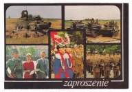 Wojsko Polskie czołgi T-72 lata 90 Zaproszenie na Przysięgę M075