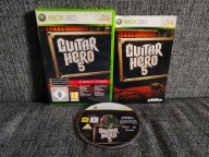 GUITAR HERO 5 STAN DB GRA + INSTRUKCJA XBOX 360