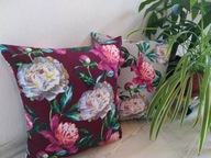 PODUSZKI DEKORACYJNE ZESTAW 2szt BAWEŁNA 100%