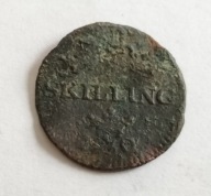 moneta Szwecja 1/4 skilling 1830