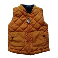 ERGEE chłopięcy bezrękawnik na polarze MIODOWY 86 cm