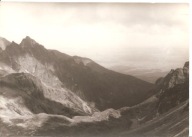 TATRY SŁOWACKIE -PANORAMA -FOTOGRAFIA -lata 60-te -większy format