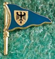 ODZNAKA NIEMIECKI ZWIĄZEK WIOŚLARSKI - FLAGA