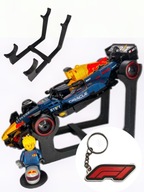 Stojak na modele Speed Champions F1 PREZENT ŚWIĘTA + podstawka na figurkę
