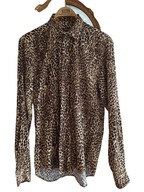 ROBERTO CAVALLI KOSZULA męska w panterkę L