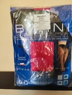 Rajstopy XL-4 Damskie Bikini różowe 40 den (2)