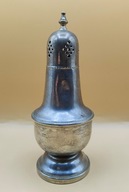 CUKIERNICA do CUKRU PUDRU posrebrzana ANTYCZNA stara