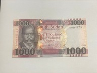 Sudan Południowy - 1000 funt - 2021 - UNC