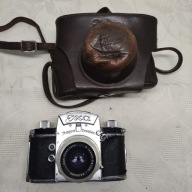 APARAT IHAGEE DRESDEN EXA +Carl Zeiss Jena Tessar 2,8/50