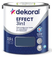 Dekoral Effect 3w1 Farba PLAMOODPORNA matowa granatowy 2,5l