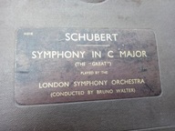 Album Schubert Symphony in C Major Bruno Walter