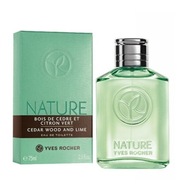 Yves Rocher - woda toaletowa NATURE Cedar Wood & Lime 75ml.