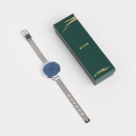 POZŁACANY DAMSKI ZEGAREK ARIA NIEBIESKI AVON