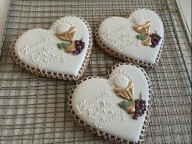 Pierniki, pierniczki podziękowania Pierwsza Komunia Święta