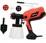 YATO PISTOLET MALARSKI ELEKTRYCZNY 600W AGREGAT PRZEPŁYW 1L/MIN + 3 DYSZE