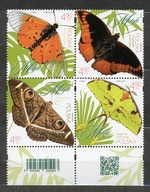 Fi 5452- 5455** Motyle - CZWÓRKA ŚRODEK 2025