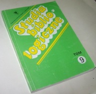 STUDIA BIBLIOLOGICZNE TOM 9 Praca zbiorowa