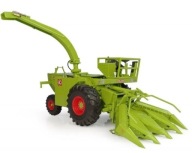 Traktor JAGUAR Claas 80 With Corn Header 2000 1/32 Universal Hobbies UH6774
