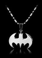 Naszyjnik wisiorek Batman batarang DC srebrny prezent