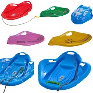 PLASTIKOWE SANKI ŚLIZG DLA DZIECI ZE SZNURKIEM MARMAT MUSZLA