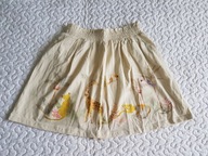 Cool Club spódnica ecru w zwierzątka nowa roz 128