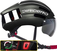 Kask rowerowy Diridero Rosso Nuovo Led L 57-62cm B130
