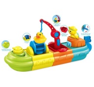 ZABAWKA DO KĄPIELI - STATEK I ŁÓDKA DO WANNY, RADOŚĆ W KAŻDEJ CHWILI!