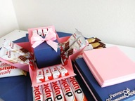 Wybuchowe Pudełko Niespodzianka Exploding Box Prezent słodycze Kinder