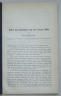 Wrocław, O opadzie pyłu pustynnego 22. Stycznia 1864