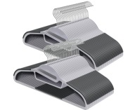 Wieszaki SONGMICS 50 szt – cienkie, antypoślizgowe, oszczędzają miejsce