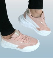 ADIDASY różowe złote wstawki 39