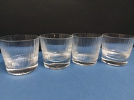 4 x kieliszki szkło artystyczne design