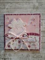 Kartka ślubna ptaszki na gałązce