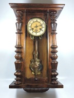 STARY DREWNIANY ZEGAR WISZACY JUNGHANS GONG