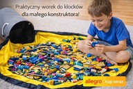 Kosz/Worek na Zabawki 20L – Składany, Wodoodporny, z Matą, XXL Dla Dzieci