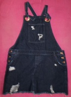 SELECTY - SUKIENKA JEANSOWA OGRODNICZKA 18/46