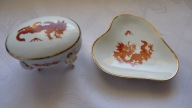 Puzderko i paterka - porcelana ILMENAU Graf von Henneberg Porzellan