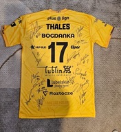 Koszulka Thales'a Hoss'a z autografami siatkarzy klubu BOGDANKA LUK Lublin