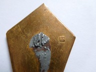 ODZNAKA WOJSKOWA - FRANCJA uszkodzona